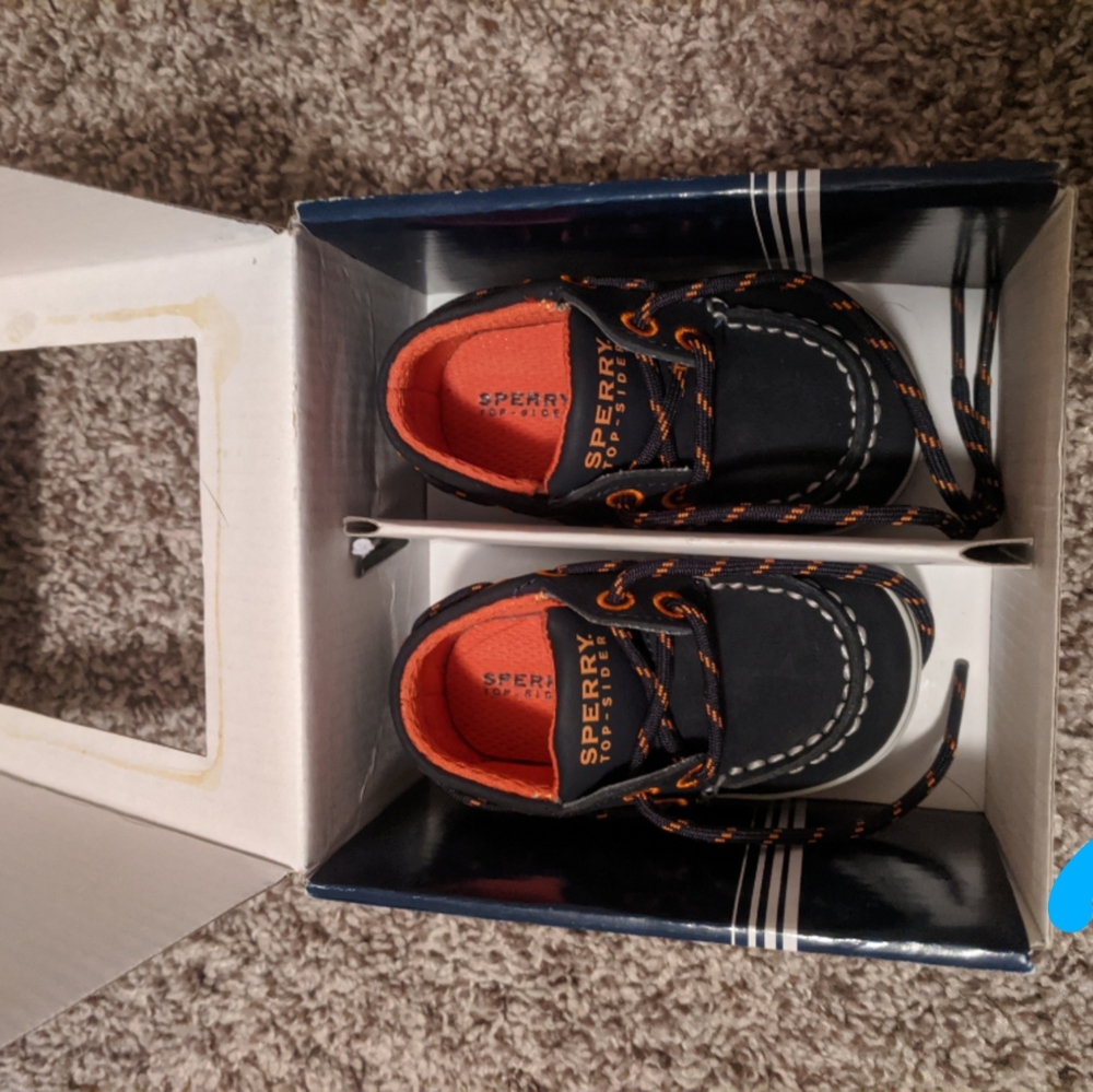 Baby Sperry shoes
